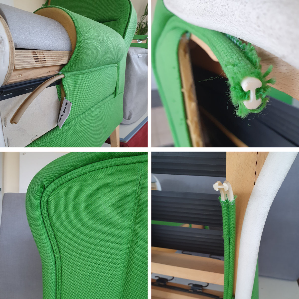 Chedere pentru ascuns capse – doua articole indispensabile pentru productia de mobilier tapitat